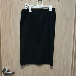Black pencil skirt